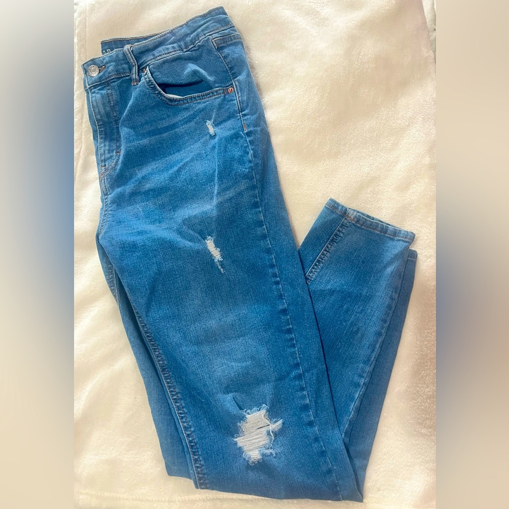 Distressed Jeans